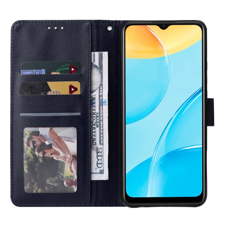 For OPPO A15 / A15s / A35 Multifunctional Horizontal Flip Leather Case with Three Card Slot