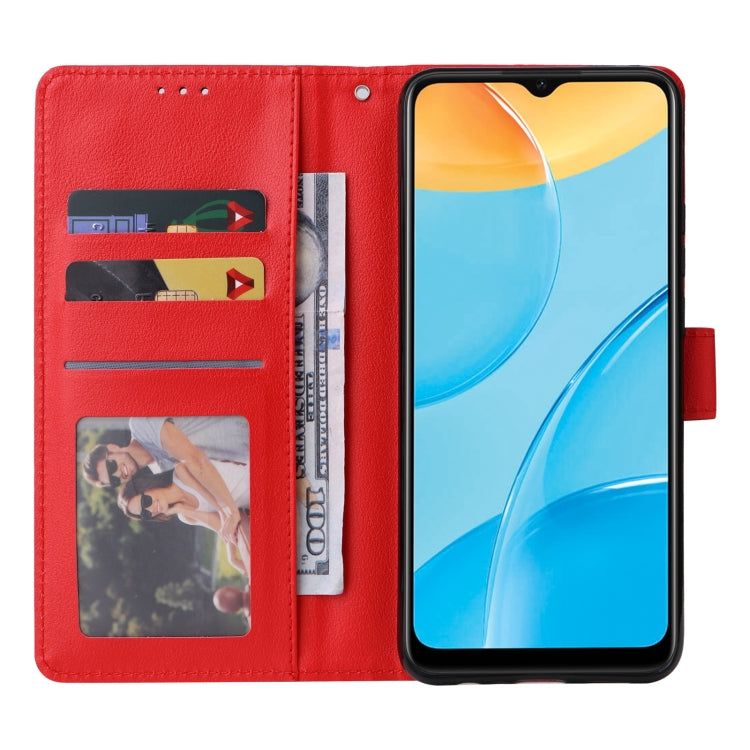 For OPPO A15 / A15s / A35 Multifunctional Horizontal Flip Leather Case with Three Card Slot