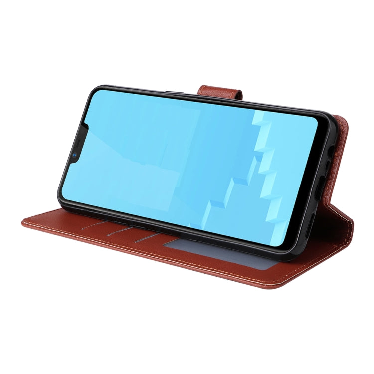 For OPPO A5 / A3s / A12e / C1 Multifunctional Horizontal Flip Leather Case with Three Card Slot