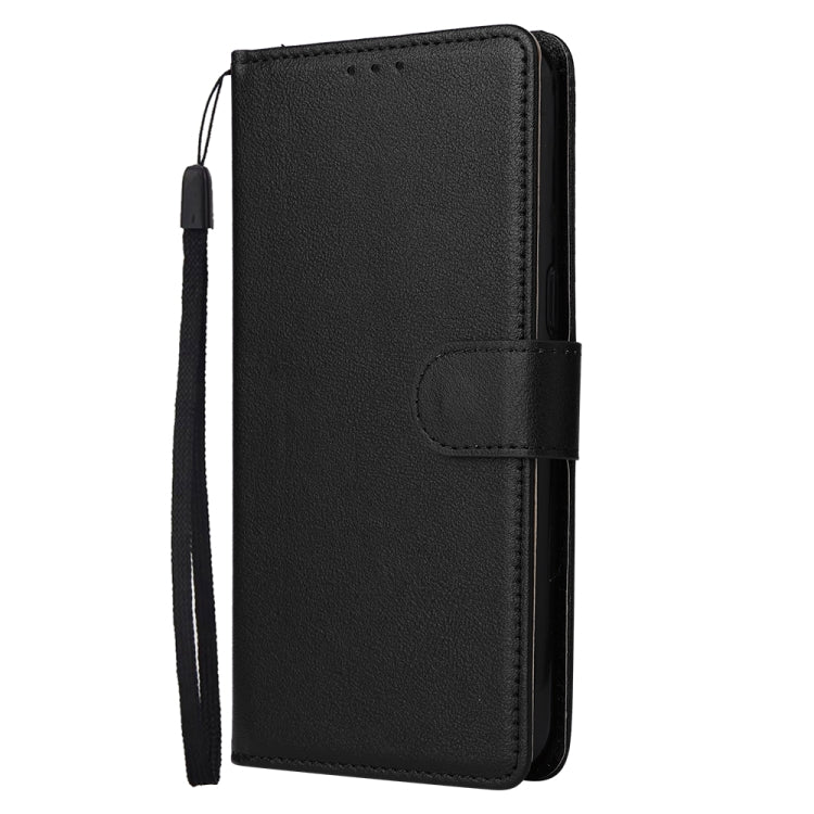For OPPO A5 / A3s / A12e / C1 Multifunctional Horizontal Flip Leather Case with Three Card Slot
