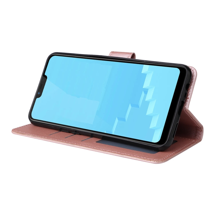 For OPPO A5 / A3s / A12e / C1 Multifunctional Horizontal Flip Leather Case with Three Card Slot