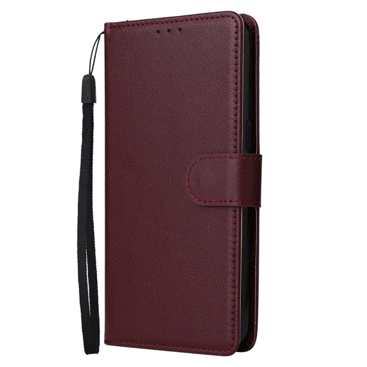 For OPPO A5 / A3s / A12e / C1 Multifunctional Horizontal Flip Leather Case with Three Card Slot