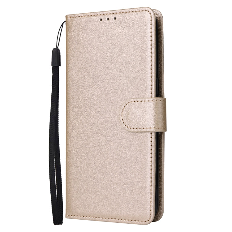 For OPPO A5 / A3s / A12e / C1 Multifunctional Horizontal Flip Leather Case with Three Card Slot