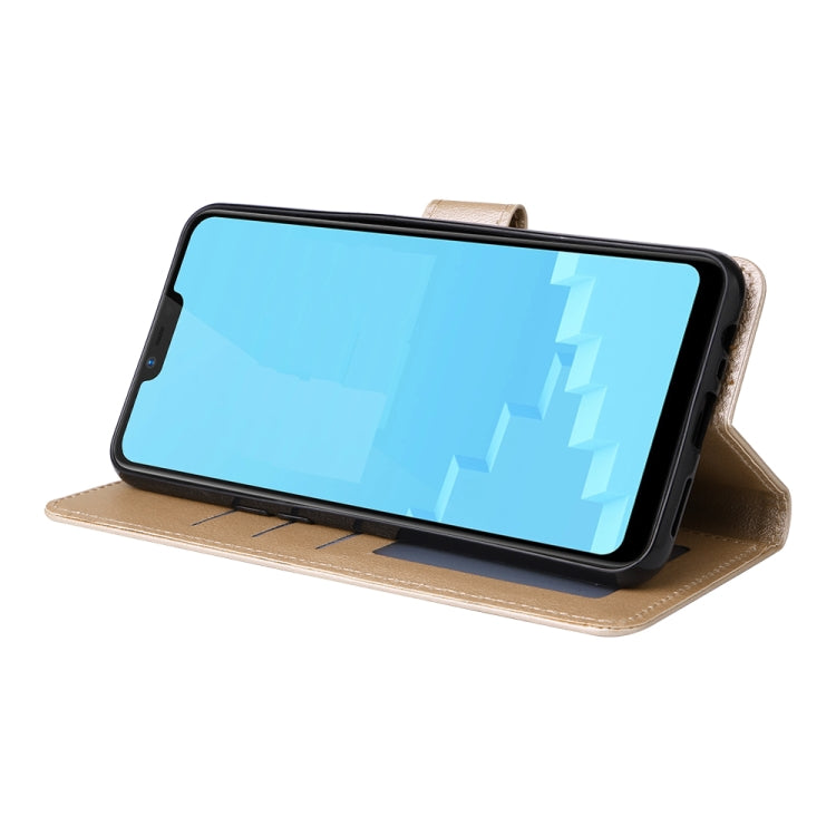 For OPPO A5 / A3s / A12e / C1 Multifunctional Horizontal Flip Leather Case with Three Card Slot