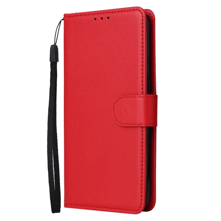 For OPPO A5 / A3s / A12e / C1 Multifunctional Horizontal Flip Leather Case with Three Card Slot