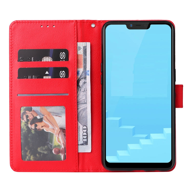 For OPPO A5 / A3s / A12e / C1 Multifunctional Horizontal Flip Leather Case with Three Card Slot