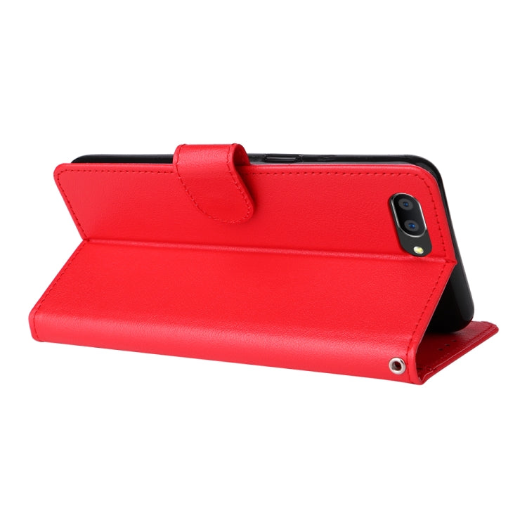 For OPPO A5 / A3s / A12e / C1 Multifunctional Horizontal Flip Leather Case with Three Card Slot