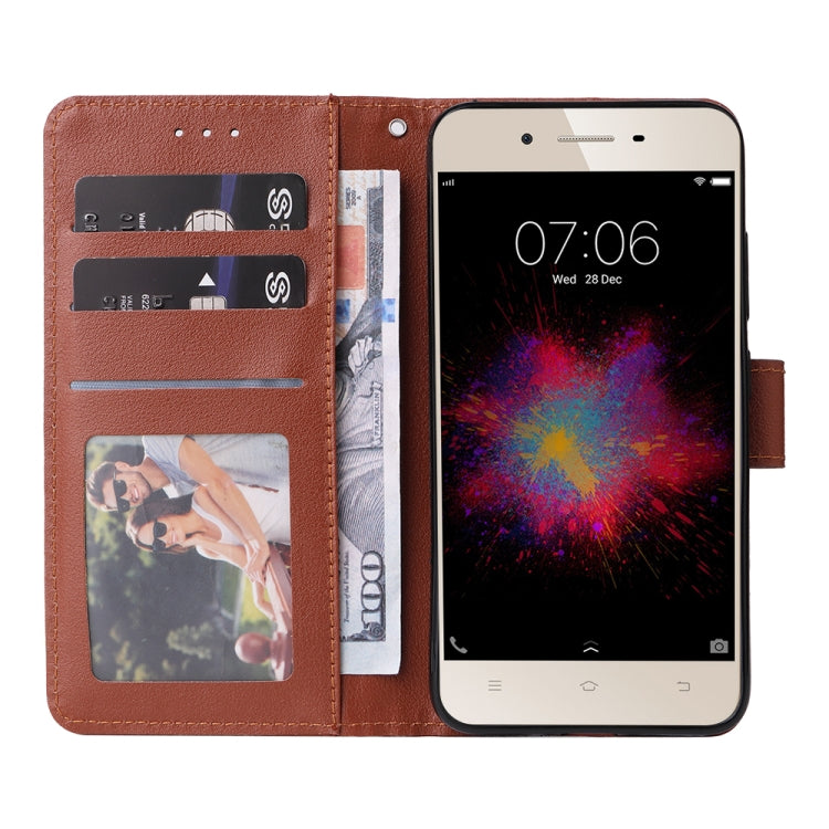 For vivo Y53 Multifunctional Horizontal Flip Leather Case with Three Card Slot