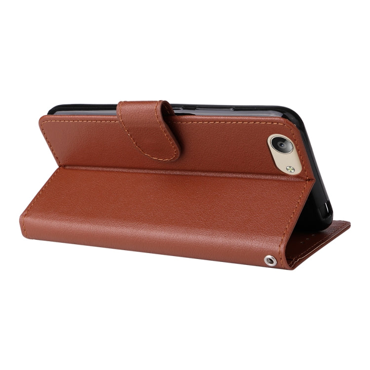 For vivo Y53 Multifunctional Horizontal Flip Leather Case with Three Card Slot