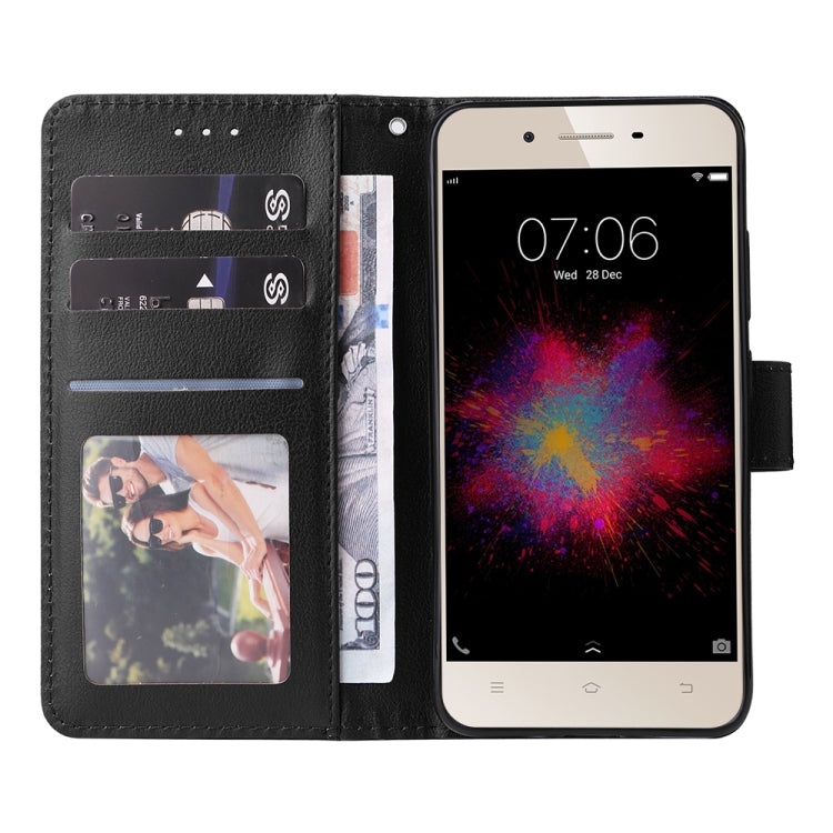 For vivo Y53 Multifunctional Horizontal Flip Leather Case with Three Card Slot