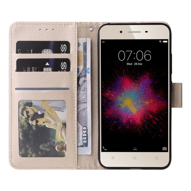 For vivo Y53 Multifunctional Horizontal Flip Leather Case with Three Card Slot
