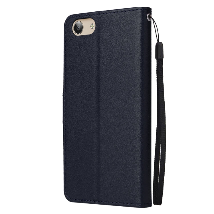 For vivo Y53 Multifunctional Horizontal Flip Leather Case with Three Card Slot