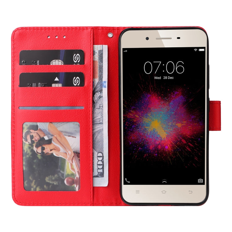 For vivo Y53 Multifunctional Horizontal Flip Leather Case with Three Card Slot