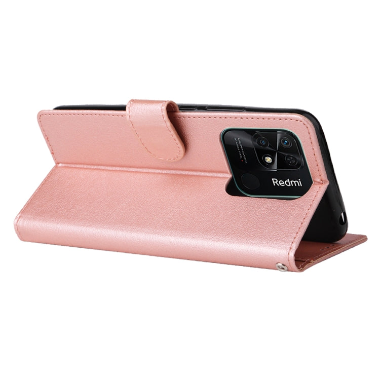 For Xiaomi Redmi 10C Multifunctional Horizontal Flip Leather Case with Three Card Slot