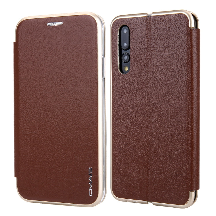 For Huawei P20 Pro CMai2 Linglong Series PC+PU Horizontal Flip Leather Case with Holder & Card Slot