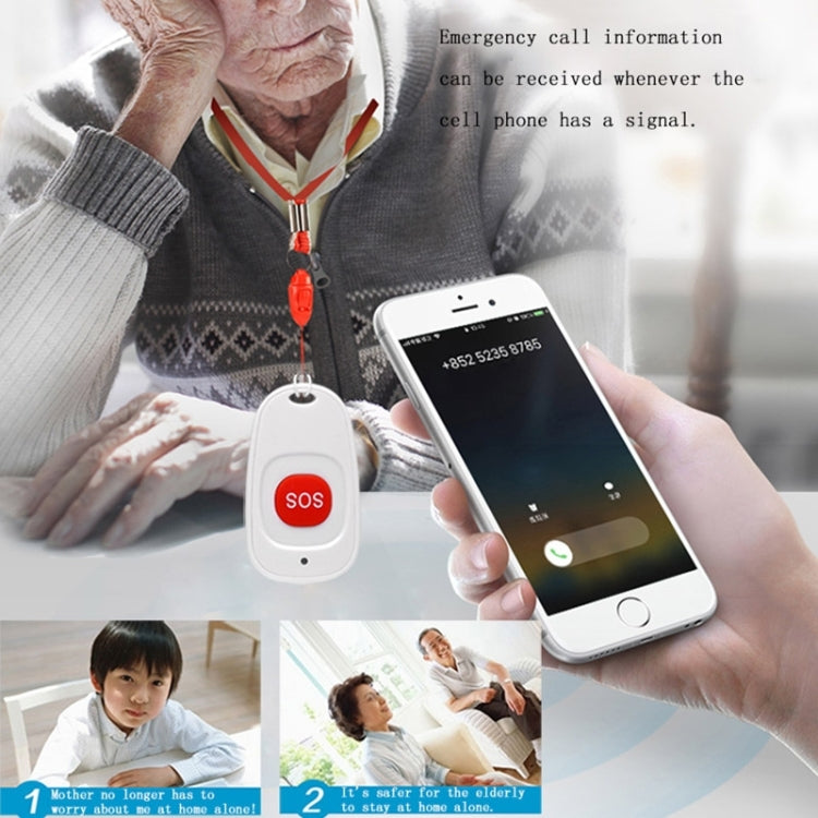 315MHz Waterproof SOS Single Button Remote Control One Button Emergency Help Button