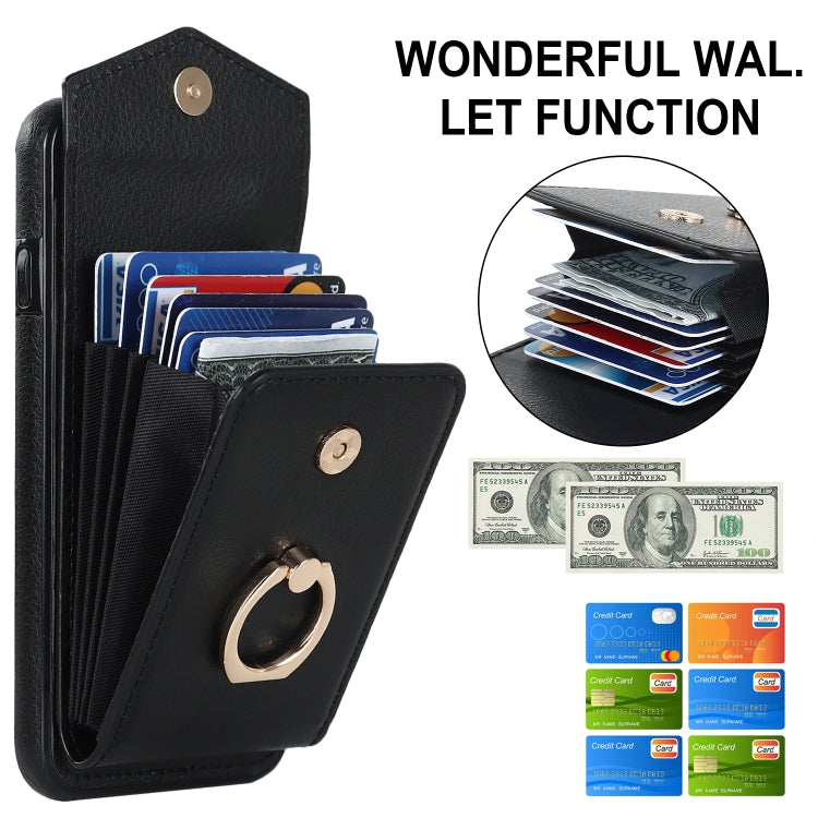 For iPhone SE 2022 / SE 2020 / 8 / 7 Anti-theft RFID Card Slot Phone Case