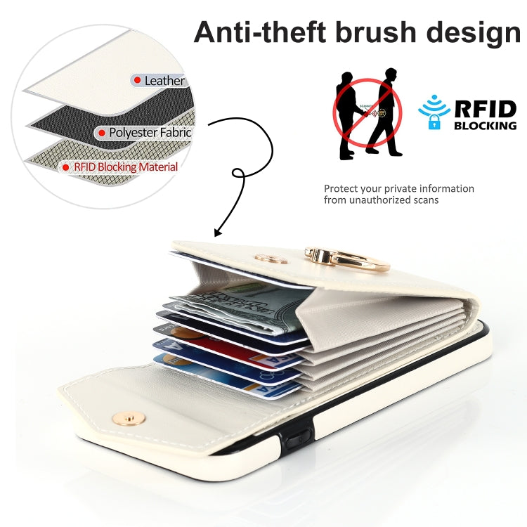 For iPhone SE 2022 / SE 2020 / 8 / 7 Anti-theft RFID Card Slot Phone Case