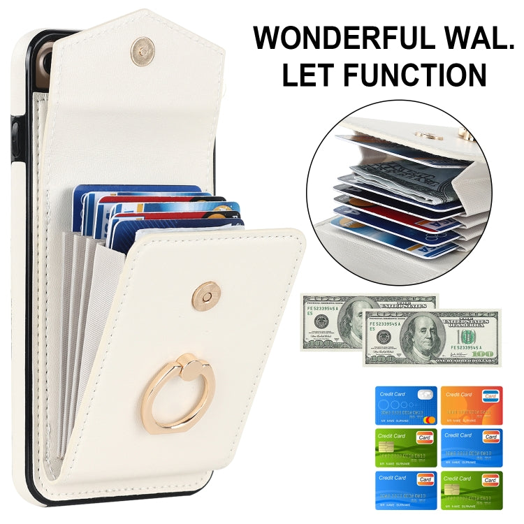 For iPhone 8 Plus / 7 Plus Anti-theft RFID Card Slot Phone Case