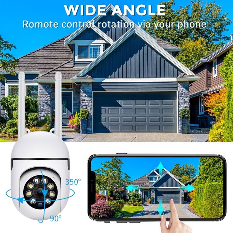 A7 1080P HD Wireless WiFi Smart Surveillance Camera Support Night Vision / Two Way Audio with 16G Memory