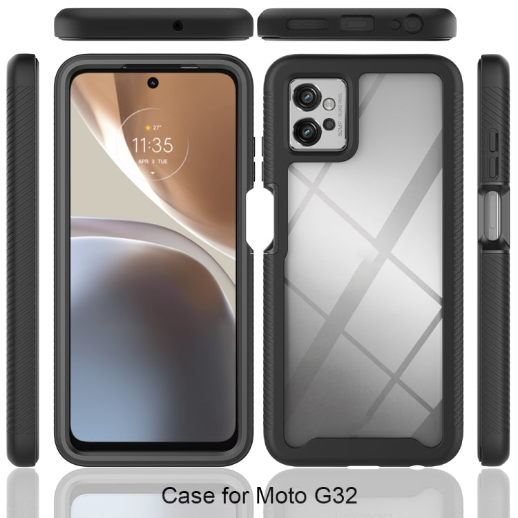 For Motorola Moto G32 Starry Sky Full Body Hybrid Shockproof Phone Case