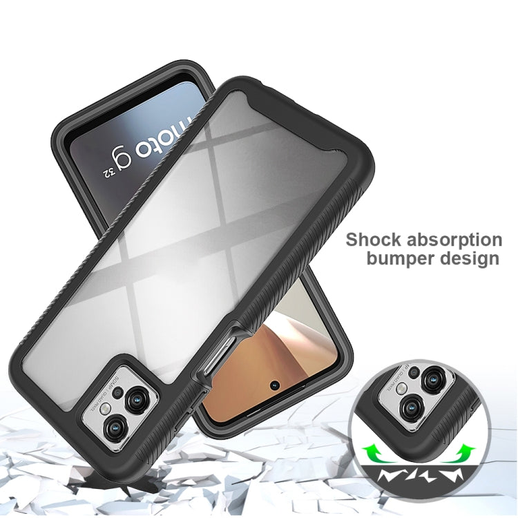 For Motorola Moto G32 Starry Sky Full Body Hybrid Shockproof Phone Case