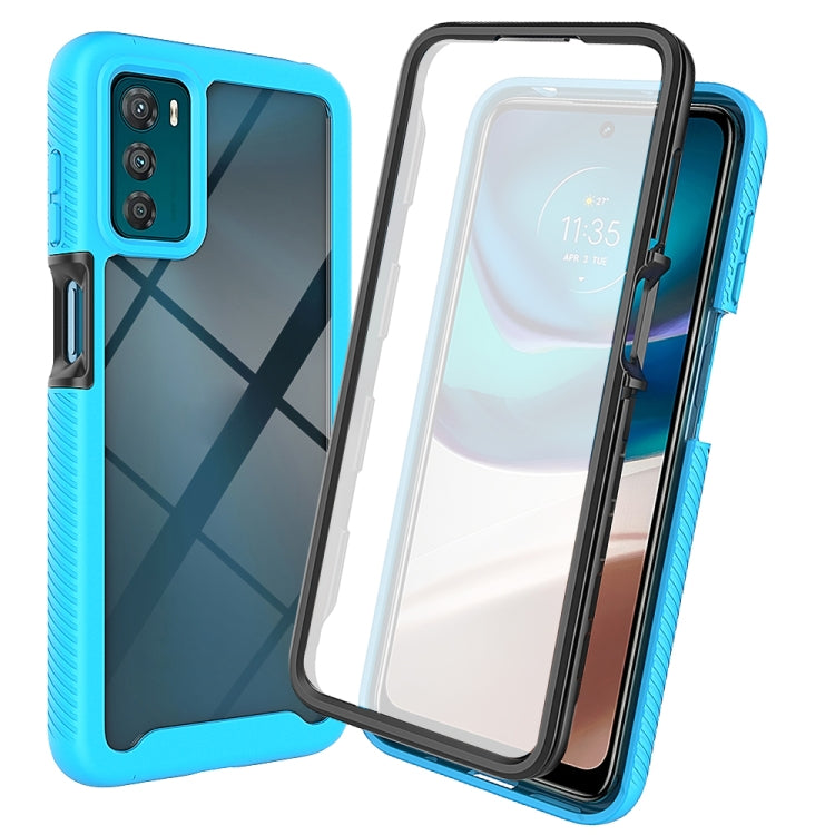 For Motorola Moto G42 Starry Sky Full Body Hybrid Shockproof Phone Case