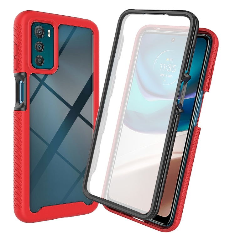 For Motorola Moto G42 Starry Sky Full Body Hybrid Shockproof Phone Case