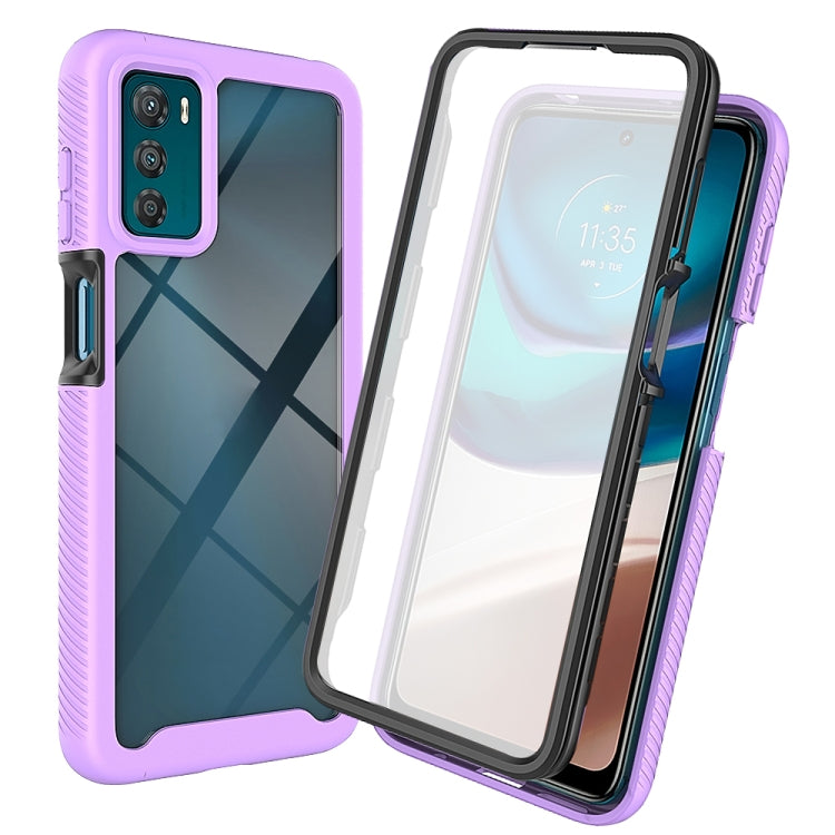 For Motorola Moto G42 Starry Sky Full Body Hybrid Shockproof Phone Case
