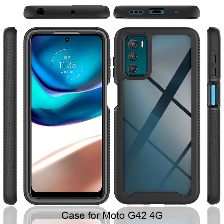 For Motorola Moto G42 Starry Sky Full Body Hybrid Shockproof Phone Case