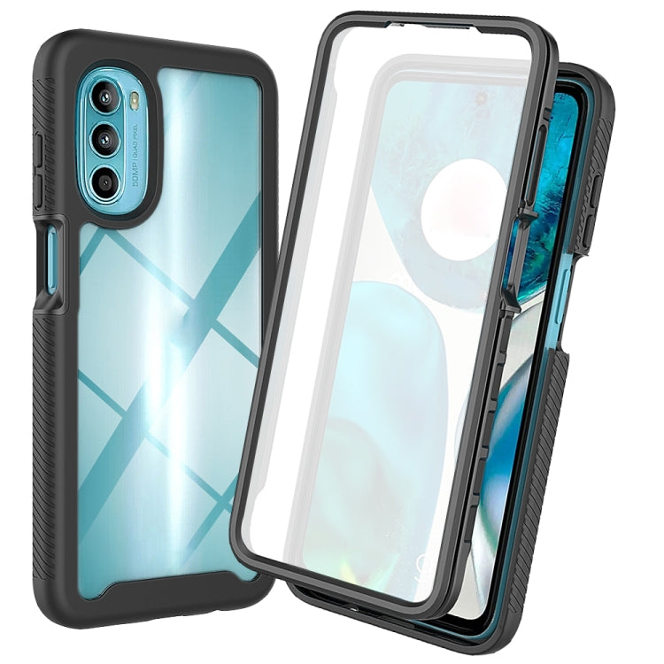 For Motorola Moto G52 / G82 Starry Sky Full Body Hybrid Shockproof Phone Case