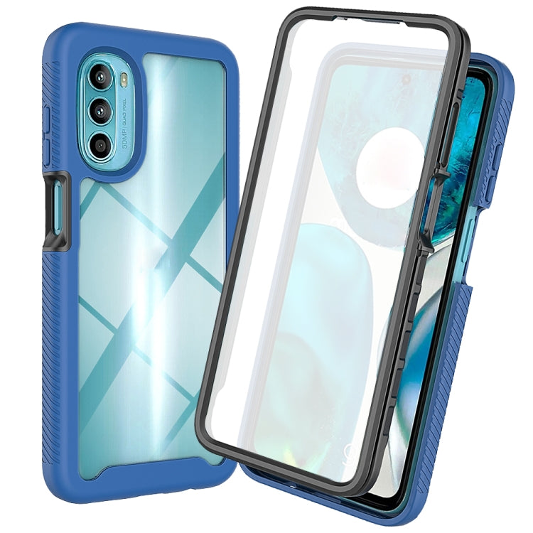 For Motorola Moto G52 / G82 Starry Sky Full Body Hybrid Shockproof Phone Case