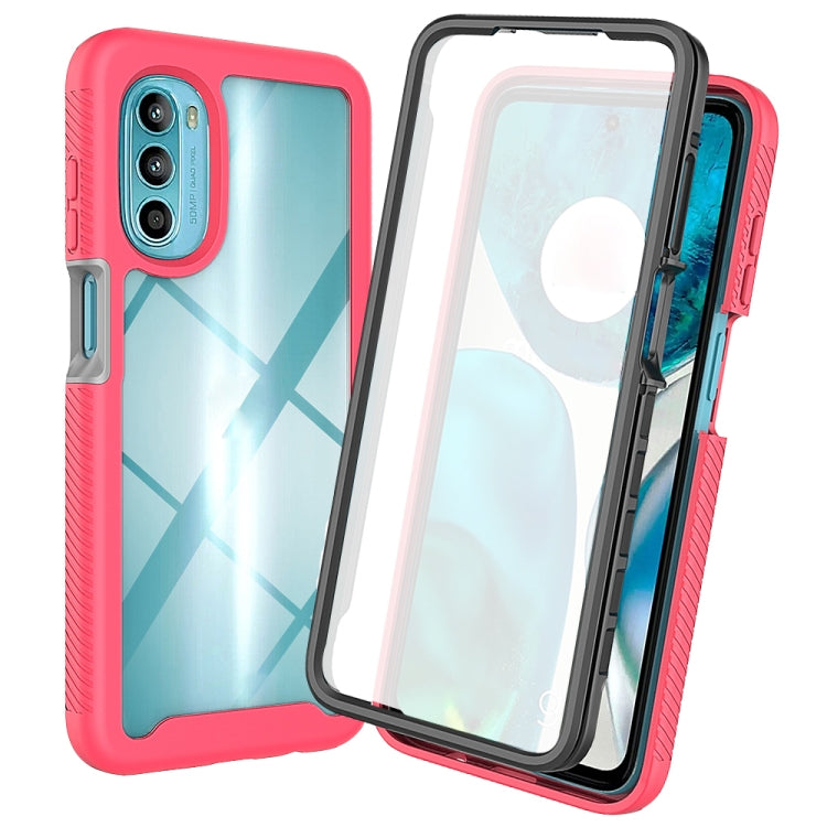 For Motorola Moto G52 / G82 Starry Sky Full Body Hybrid Shockproof Phone Case