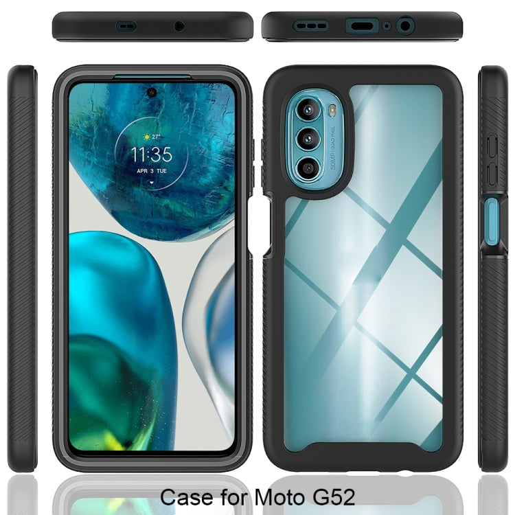 For Motorola Moto G52 / G82 Starry Sky Full Body Hybrid Shockproof Phone Case