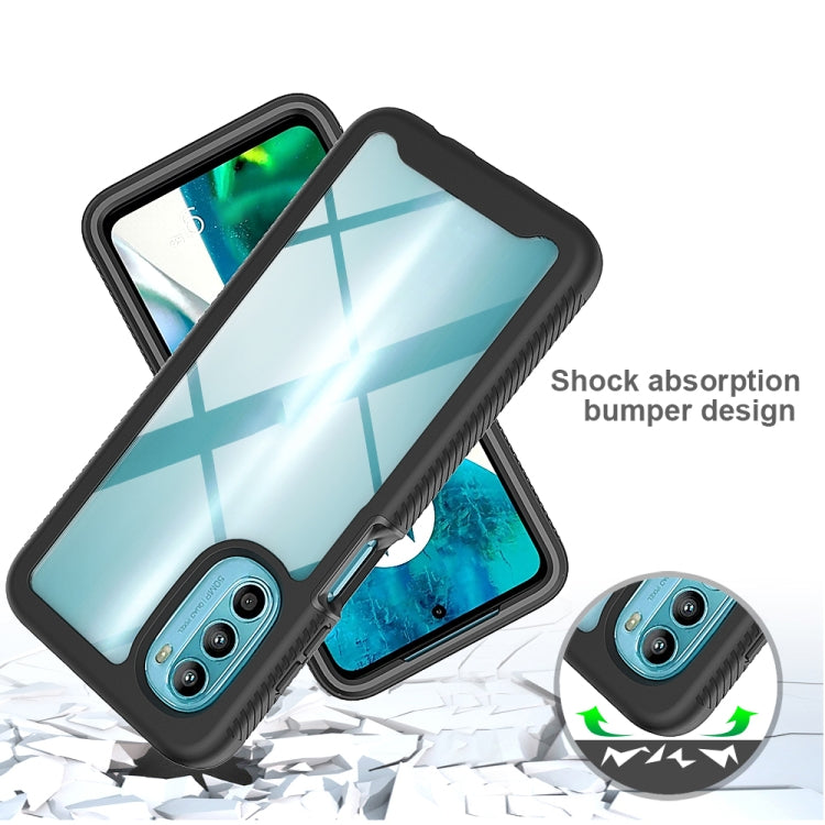For Motorola Moto G52 / G82 Starry Sky Full Body Hybrid Shockproof Phone Case