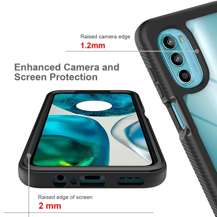 For Motorola Moto G52 / G82 Starry Sky Full Body Hybrid Shockproof Phone Case