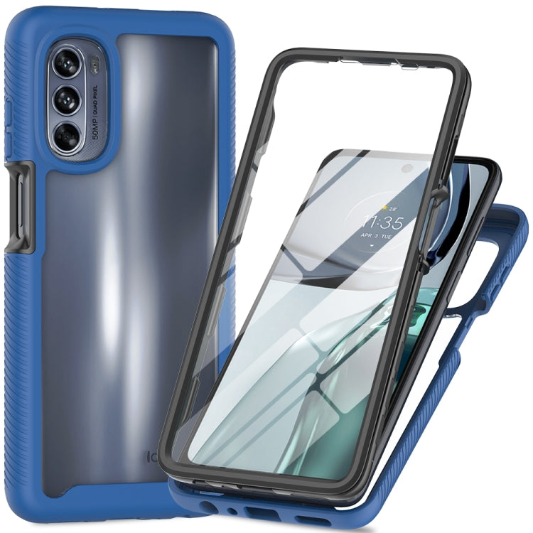For Motorola Moto G62 5G Starry Sky Full Body Hybrid Shockproof Phone Case