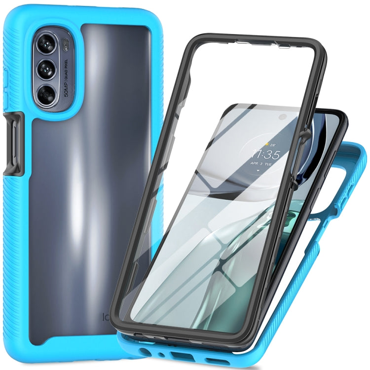 For Motorola Moto G62 5G Starry Sky Full Body Hybrid Shockproof Phone Case