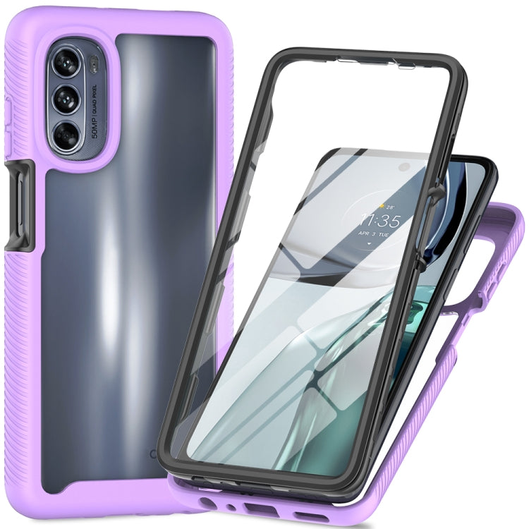 For Motorola Moto G62 5G Starry Sky Full Body Hybrid Shockproof Phone Case