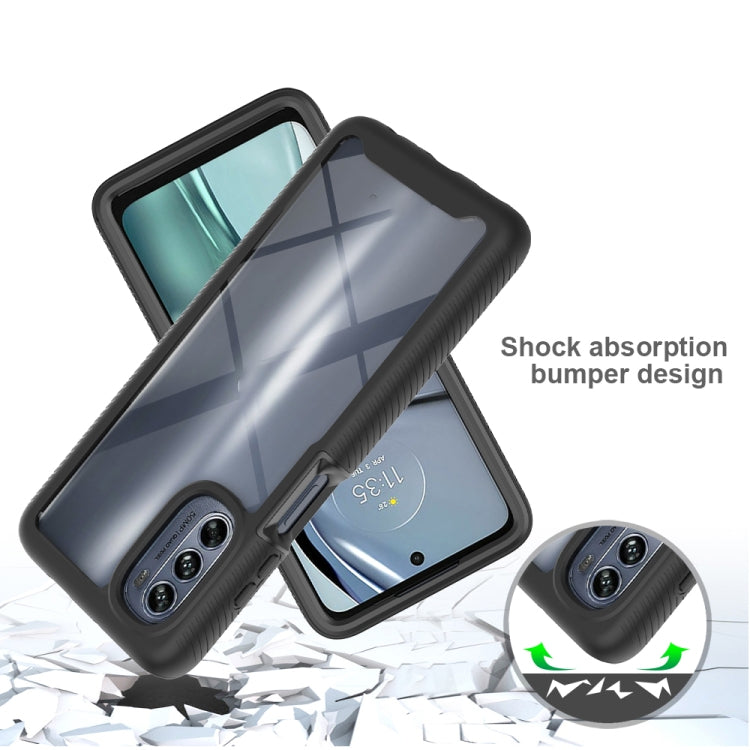 For Motorola Moto G62 5G Starry Sky Full Body Hybrid Shockproof Phone Case