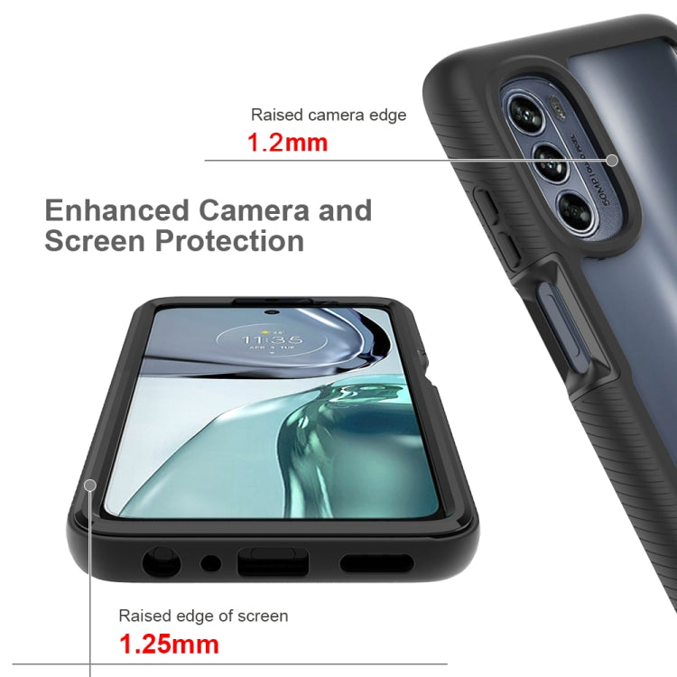 For Motorola Moto G62 5G Starry Sky Full Body Hybrid Shockproof Phone Case