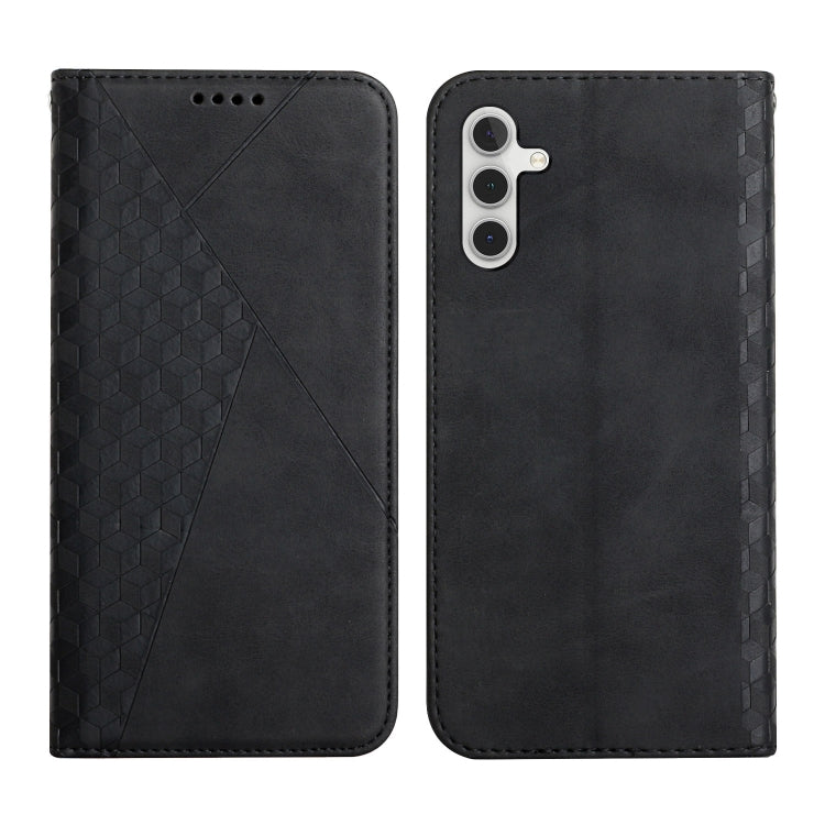 For Samsung Galaxy A14 5G Diamond Splicing Skin Feel Magnetic Leather Phone Case