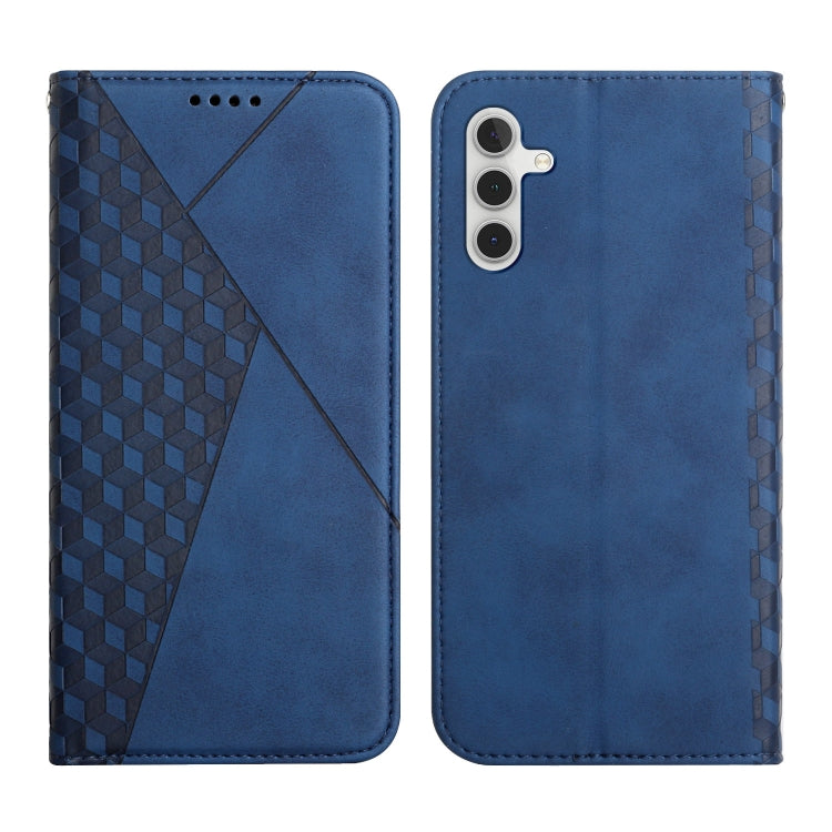 For Samsung Galaxy A14 5G Diamond Splicing Skin Feel Magnetic Leather Phone Case