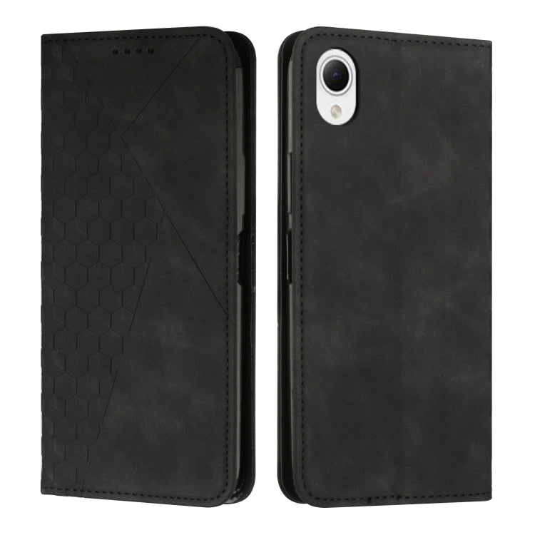 For Samsung Galaxy A23e Diamond Splicing Skin Feel Magnetic Leather Phone Case