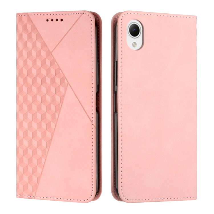 For Samsung Galaxy A23e Diamond Splicing Skin Feel Magnetic Leather Phone Case