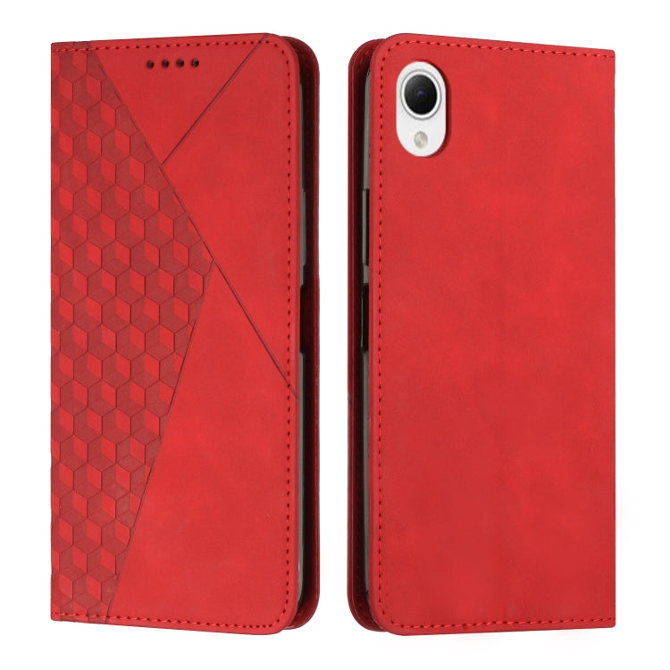 For Samsung Galaxy A23e Diamond Splicing Skin Feel Magnetic Leather Phone Case