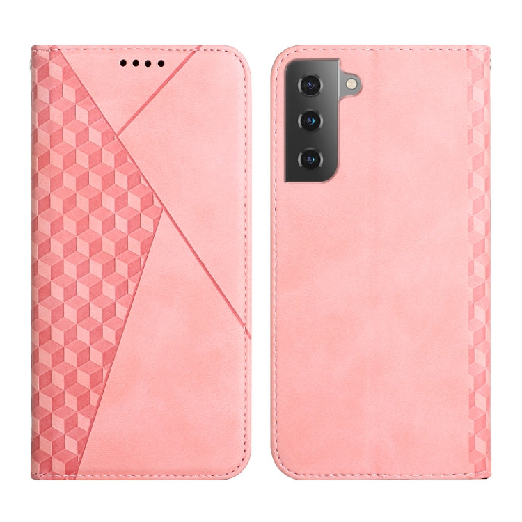 For Samsung Galaxy S23+ 5G Diamond Splicing Skin Feel Magnetic Leather Phone Case