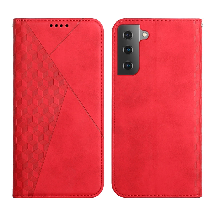 For Samsung Galaxy S23+ 5G Diamond Splicing Skin Feel Magnetic Leather Phone Case