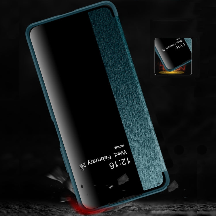 For vivo S15 Magnetic Side Window View Flip Leather Phone Case