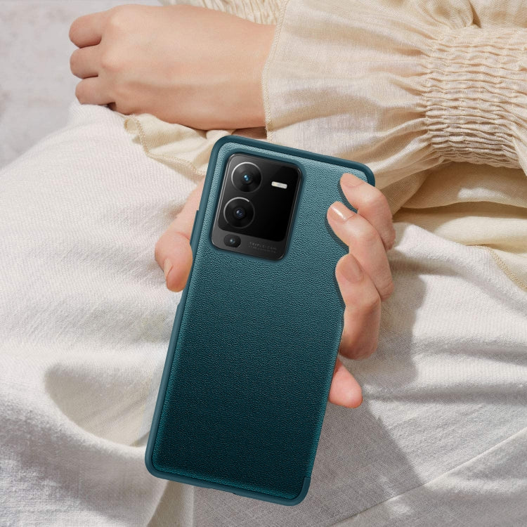 For vivo S15 Pro Magnetic Side Window View Flip Leather Phone Case